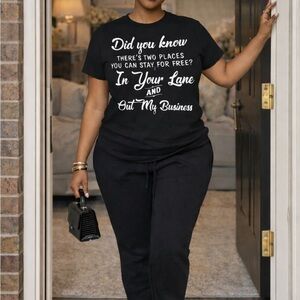 Black Graphic T-Shirt